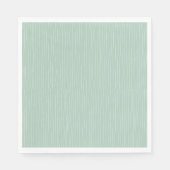 Linien in grün serviette (Vorderseite)