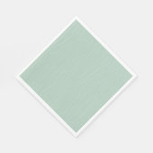 Linien in grün serviette (Ecke)