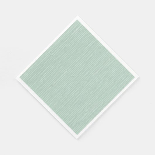 Linien in grün serviette (Ecke)