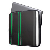 Linien Laptopschutzhülle (Vorderseite Links)