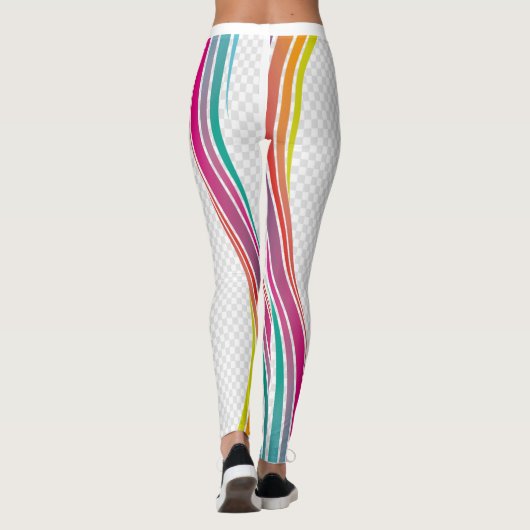 Linien Leggings (Rückseite)