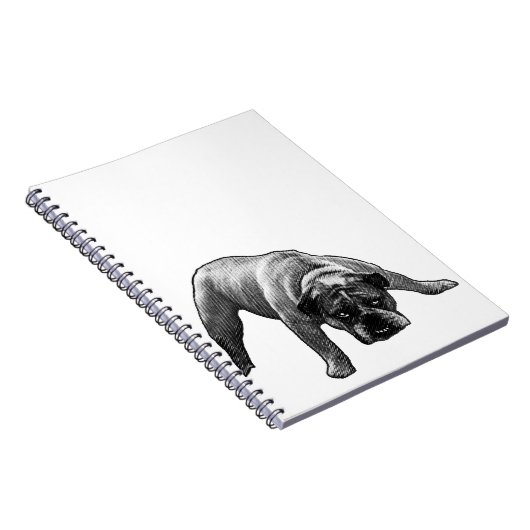 Linien, Listen, Bulldog Notizblock (Rechte Seite)