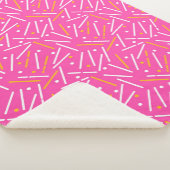 Linien Muster 1 Sherpadecke (3/4)