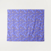 Linien Muster 2 Wandteppich (Vorderseite (Horizontal))