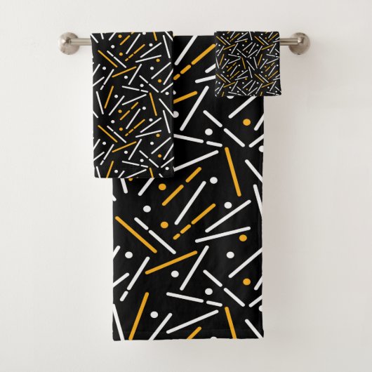 Linien Muster 4 Badhandtuch Set (Insitu)