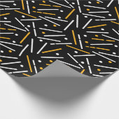 Linien Muster 4 Geschenkpapier (Ecke)