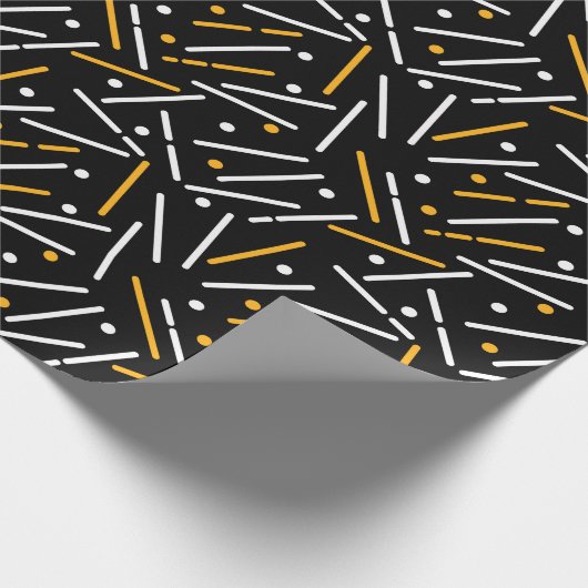 Linien Muster 4 Geschenkpapier (Ecke)