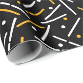 Linien Muster 4 Geschenkpapier (Rolleneckpunkt)