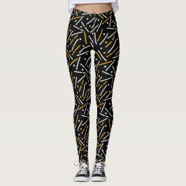 Linien Muster 4 Leggings