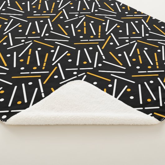 Linien Muster 4 Sherpadecke (3/4)