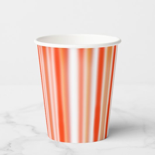 Linien Pappbecher (Rückseite)