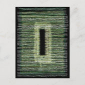 Linien Postkarte (Vorderseite)