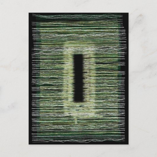 Linien Postkarte (Vorderseite)