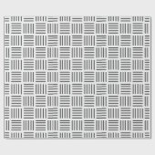 Linien quadriert geschenkpapier (Flach)