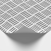 Linien quadriert geschenkpapier (Ecke)