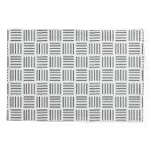 Linien quadriert kissenbezug (Rückseite)