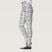 Linien quadriert leggings (Links)