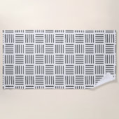 Linien quadriert strandtuch (Vorderseite)