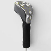 Linien und Circles Golf Head Cover Design Headcover (angewinkelt)