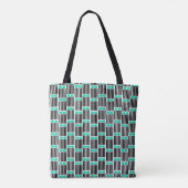 Linien und Felder Tasche (Rückseite)