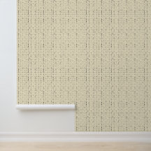 Linien und Punkte beige