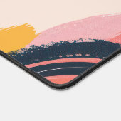 Linien- und Punktmuster mit Leerzeichen Schreibtischunterlage (Ecke)