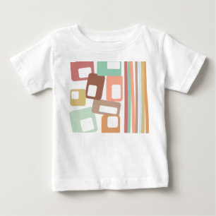 Linien und Rechtecke Baby T-shirt