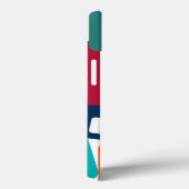 Linien und Rechtecke Case-Mate iPhone Hülle (Rückseite / Rechts)