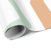 Linien und Rechtecke Geschenkpapier (Rolleneckpunkt)