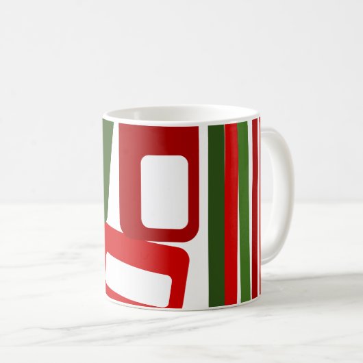 Linien und Rechtecke Kaffeetasse (VorderseiteRechts)