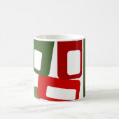 Linien und Rechtecke Kaffeetasse (Mittel)