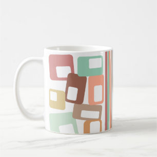 Linien und Rechtecke Kaffeetasse