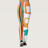 Linien und Rechtecke Leggings (Rückseite)