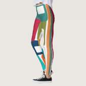 Linien und Rechtecke Leggings (Links)