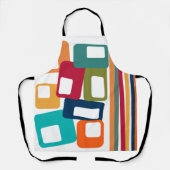 Linien und Rechtecke Schürze (Vorderseite)