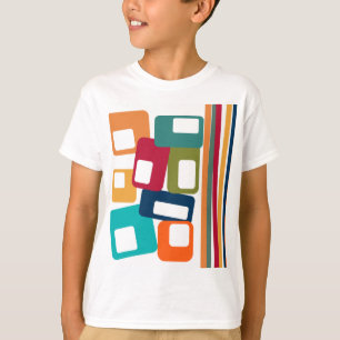 Linien und Rechtecke T-Shirt