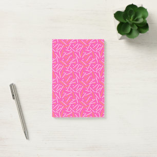 Linienmuster 1 post-it klebezettel