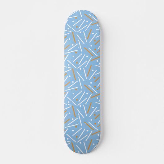 Linienmuster 6 skateboard (Vorne)