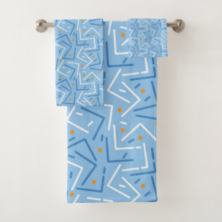 Linienmuster 7 badhandtuch set