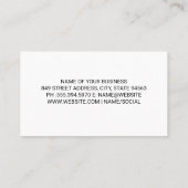 Linienmuster | Hintergrund Visitenkarte (Rückseite)