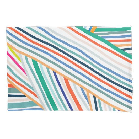 Linienmuster Kissenbezug (Vorderseite)