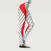 Linienmuster Leggings (Rechts)
