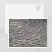 Linienmuster Postkarte (Vorne/Hinten)