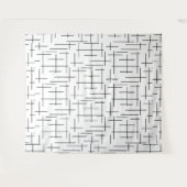 Linienmuster Wandteppich (Vorderseite (Horizontal))