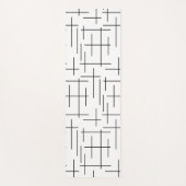 Linienmuster Yogamatte (Vorderseite)