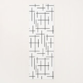 Linienmuster Yogamatte (Rückseite)