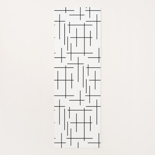Linienmuster Yogamatte (Rückseite)