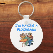 Linientanz Schlüsselanhänger (Vorderseite)