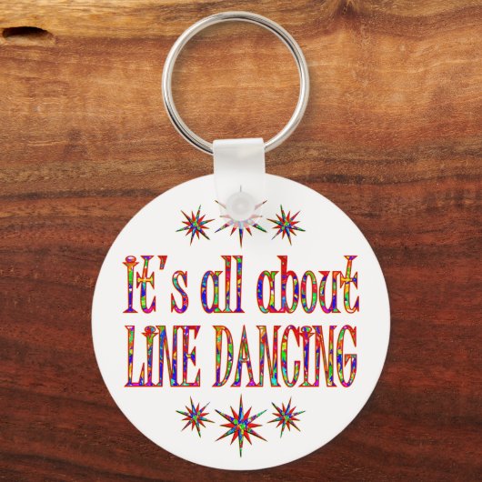 LINIENTANZEN SCHLÜSSELANHÄNGER (Vorderseite)