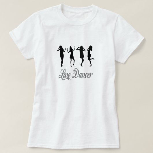 Linientänzer T-Shirt (Design vorne)
